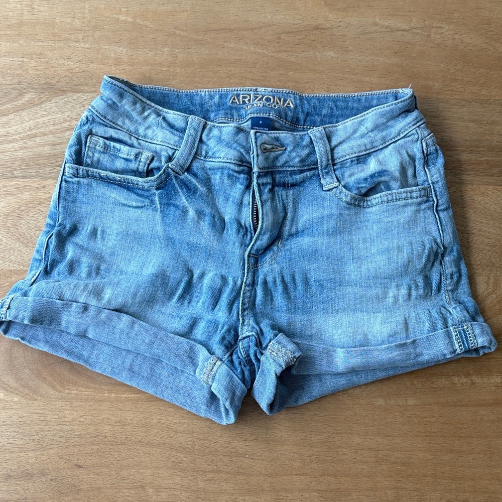 Arizona Jean Company Light Blue Jean Shorts